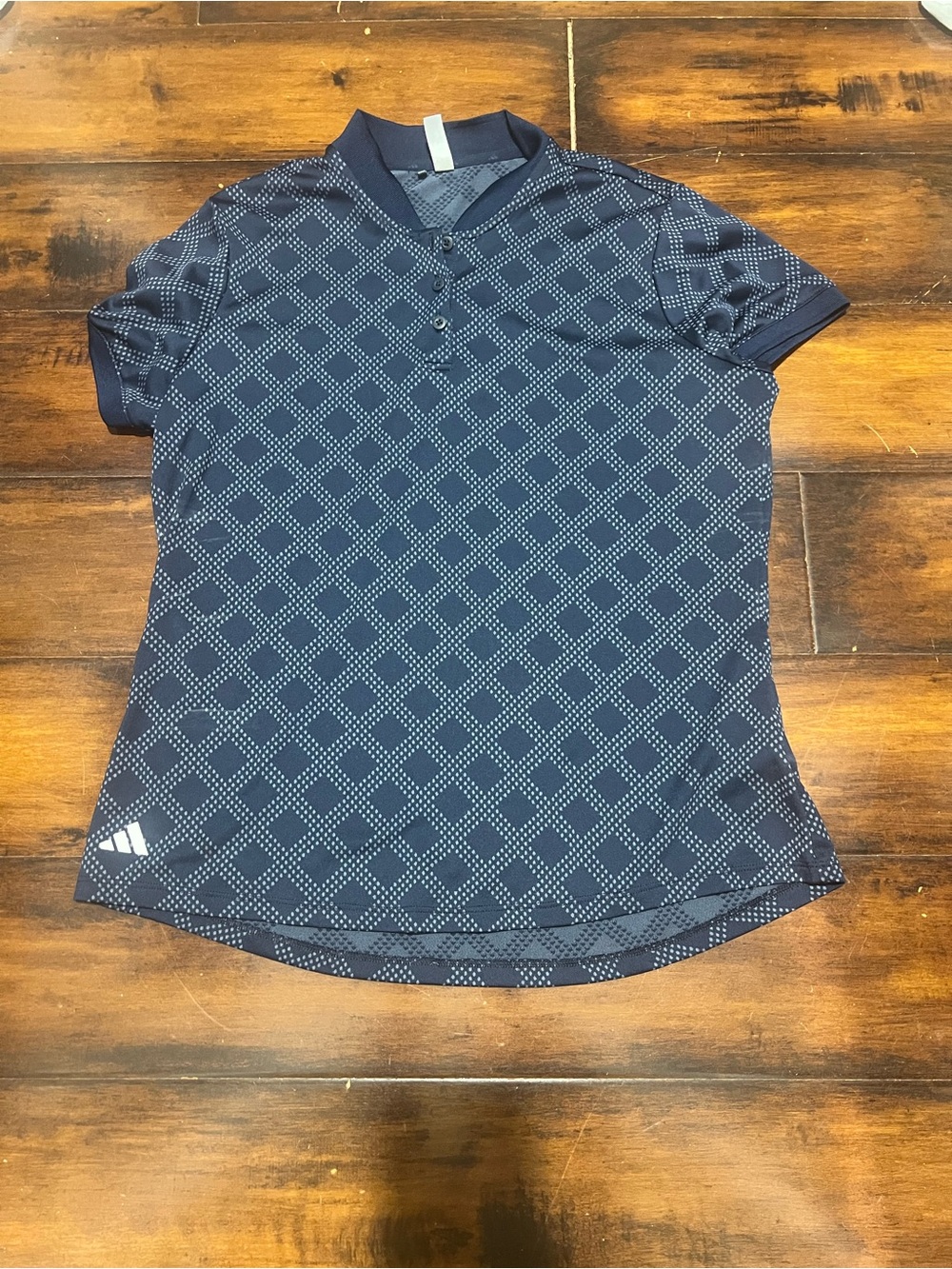 Adidas Golf/Athletic Navy Shirt